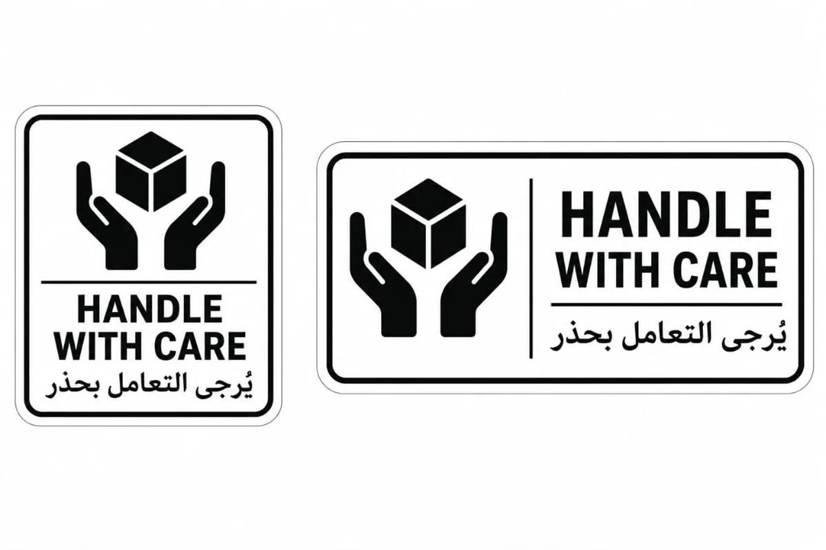 يُرجى التعامل بحذر — Manipuler avec soin